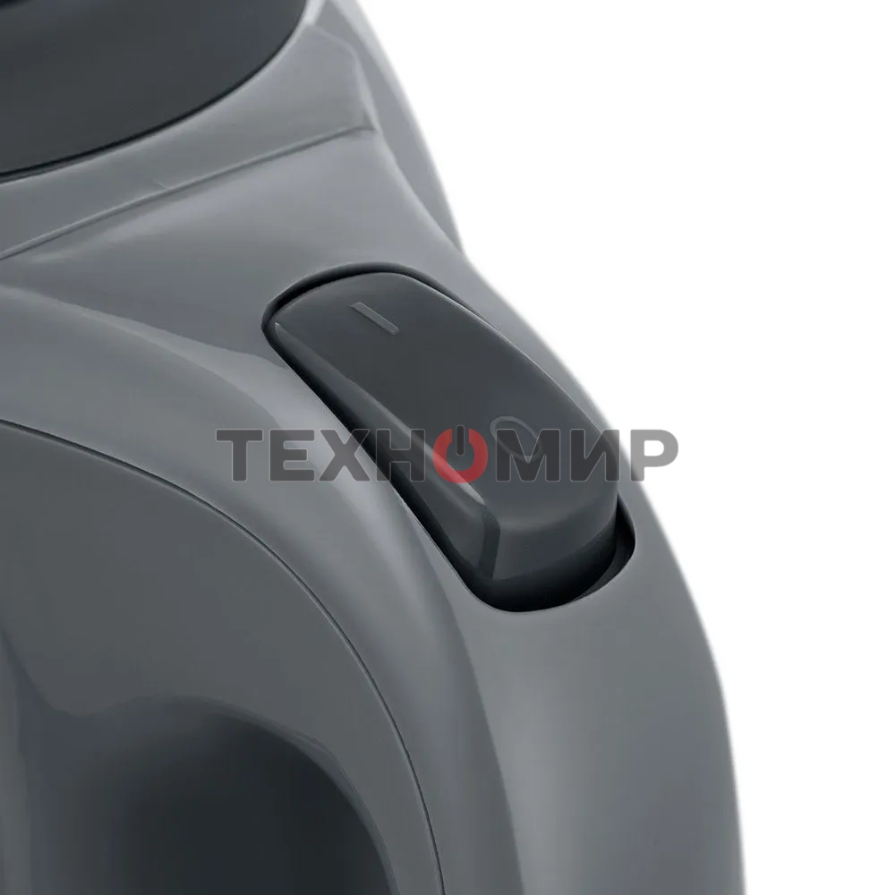 Чайник электрический Kitfort КТ-6762 3 л, 2000 Вт, серый/серебристый корпус: стекло/металл/пластик