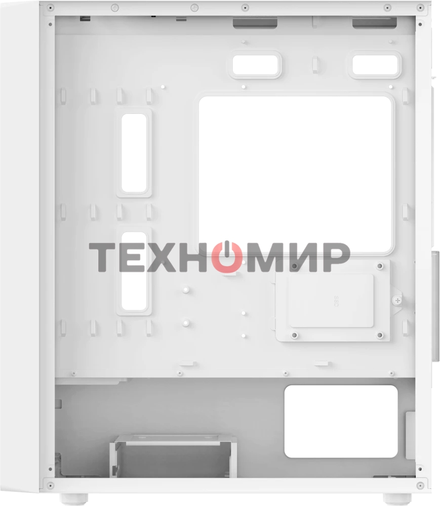 Компьютерный корпус Ocypus Gaммa C50 без БП белый (Gaммa-C50-WHG000XX-GL)