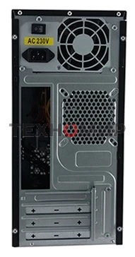Компьютерный корпус MidiTower Powerman ES861 черный PM-450ATX 4*USB 2.0 Audio mATX