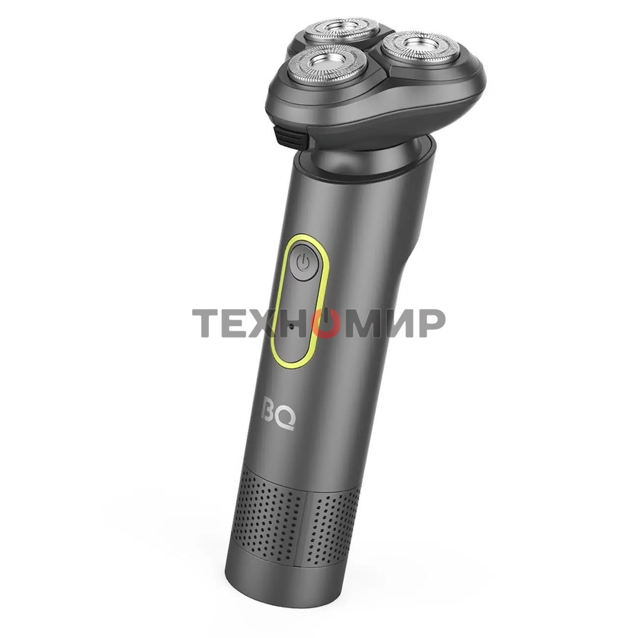 Электробритва BQ SV1002 Green-Gray. Мощность 5 Вт/Время зарядки 90 минут/Время беспроводной работы 60 минут/Влагозащита IPX6/Мытье под водой/Портативная база для зарядки