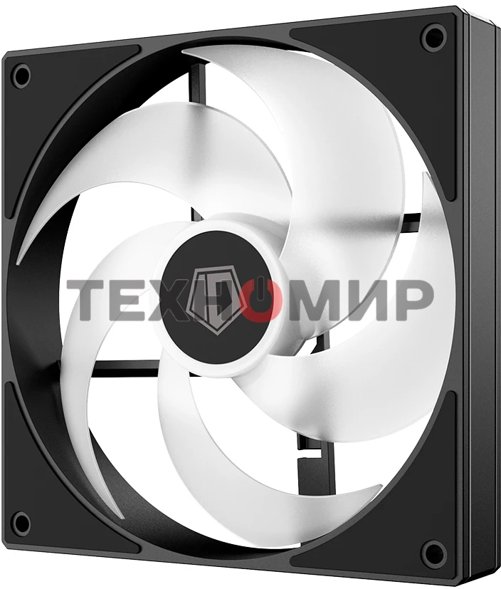 Вентилятор для корпуса ID-COOLING AS-140-ARGB-K черный, 140 мм, 1800 об/мин, 24.9 дБ, 4 pin