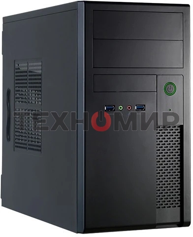 Компьютерный корпус CHIEFTEC MESH XT-01B-OP без БП, черный, mATX