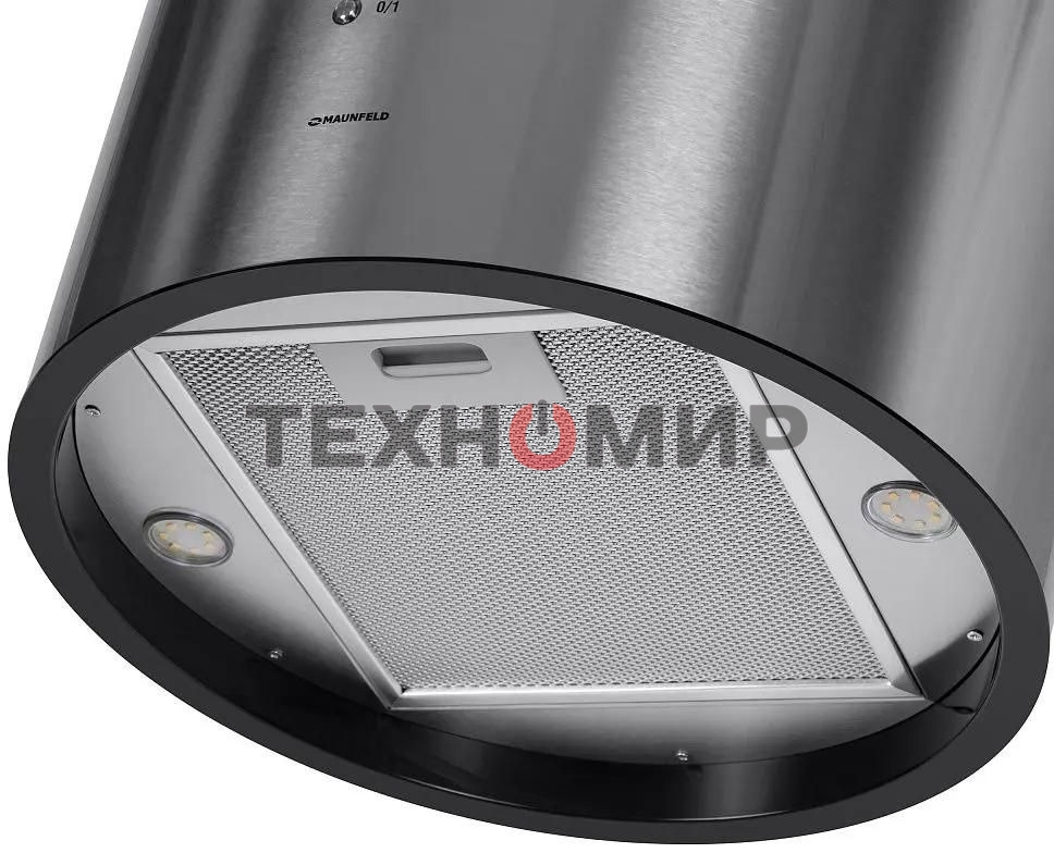 Вытяжка островная Maunfeld Lee Isla 39 нержавеющая сталь, 38 см, 1000 куб. м/ч, 52 дБ