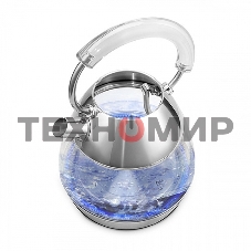 Чайник электрический BQ KT1737G стальной. Чайник, Мощность: 2200 Вт, Объем: 1.7 л