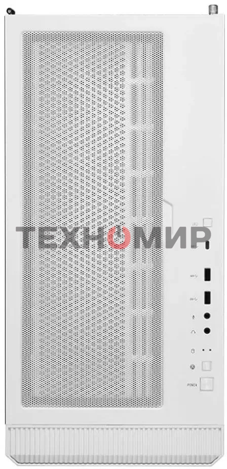 Компьютерный корпус MSI MPG VELOX 100R белый, Global, 2xUSB 3.0, 1xType C, 4x120мм ARGb Fan, ARGb
