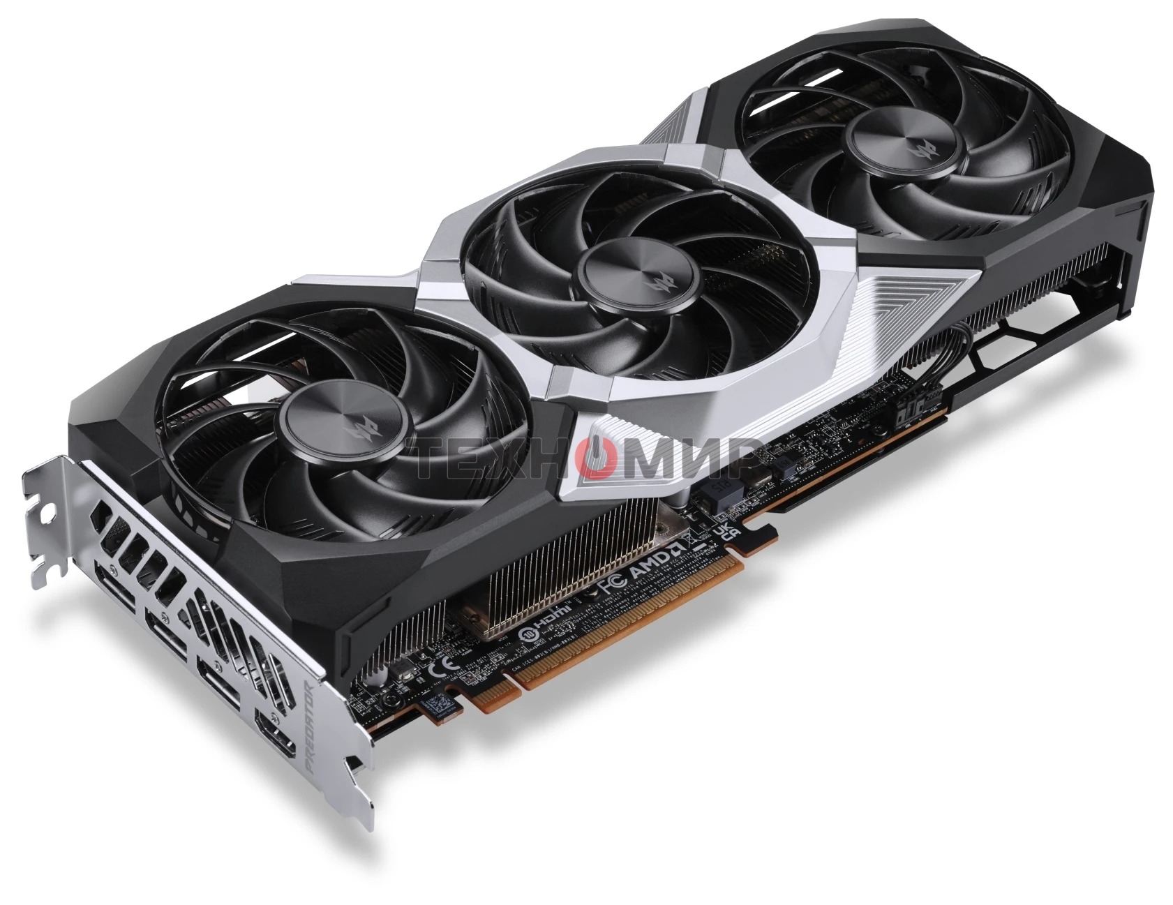 Видеокарта Acer RX9070XT PREDATOR BIFROST OC 16Gb GDDR6 256bit 3xDP HDMI 3FAN RTL