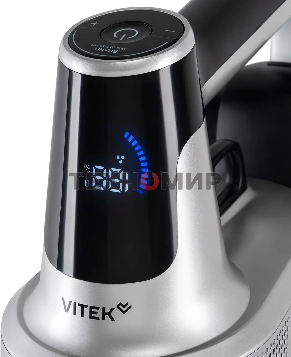 Пылесос Vitek VT-CLS01LIGHT 450Вт темно-серый/серебристый