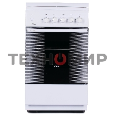 Газовая плита Flama FG 2411 W белый, конфорок 4 шт, духовка 50 л, 50 см x 85 см x 60 см