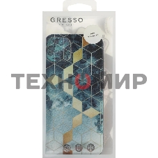 Чехол (клип-кейс) Gresso Meridian, для iPhone 13, синий gr17aaae8889
