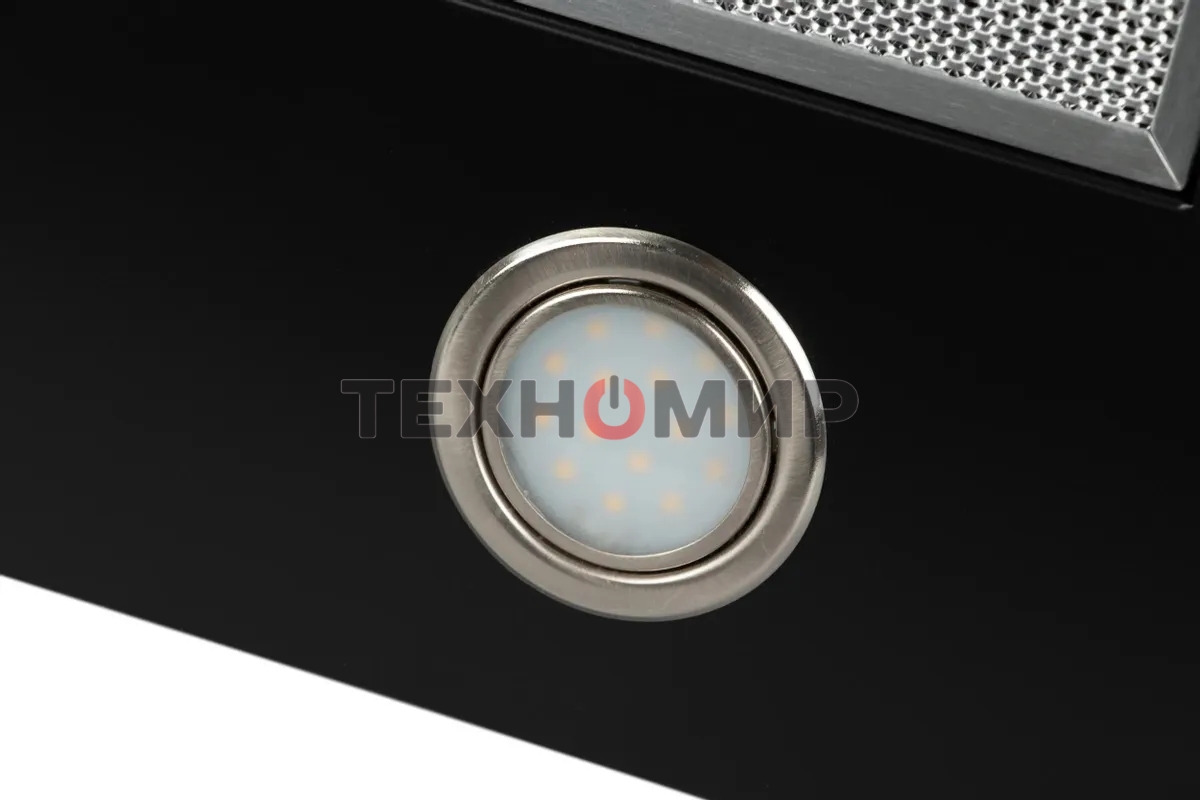 Вытяжка каминная Elikor Вента 50П-430-К3Д черный, 50 см, 430 куб. м/ч, 60 дБ