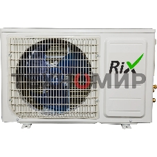 Кондиционер сплит-система настенного типа RIX LITE I/O-W07MB 7000 BTU, 21 м², 23 дБ, охлаждение, обогрев, осушение, белый
