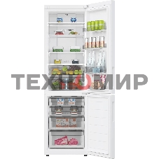 Холодильник Haier C2F620CWU1 белый двухкамерный 278/108л морозилка снизу, No Frost