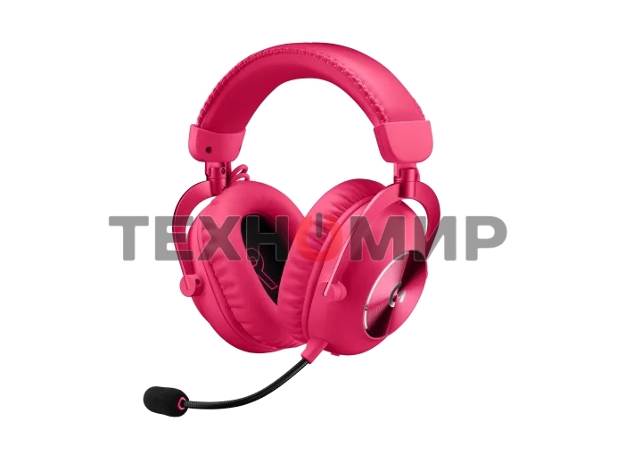 Гарнитура беспроводная/проводная игровая Logitech G Pro X 2 Wireless, розовый 981-001275