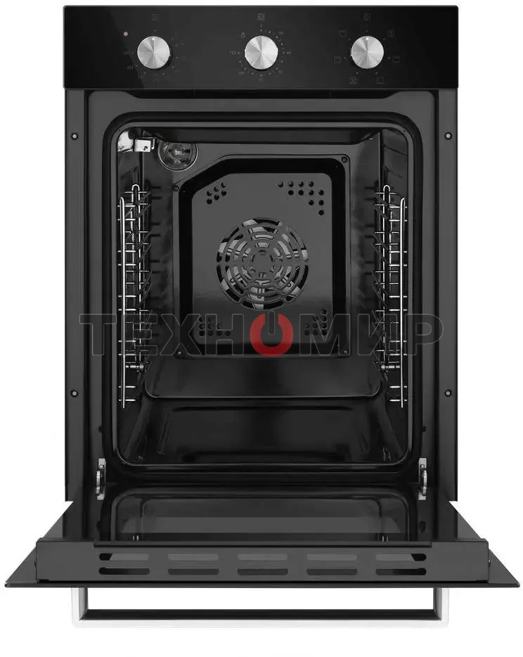 Духовой шкаф электрический встраиваемый HOMSair OEF451BK черный