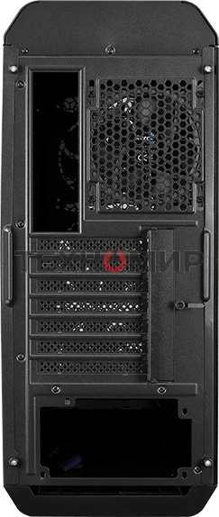 Компьютерный корпус Aerocool/Formula Aero One Eclipse-G-BK-v1 черный без БП ATX 4x120мм 2xUSB 3.0 audio