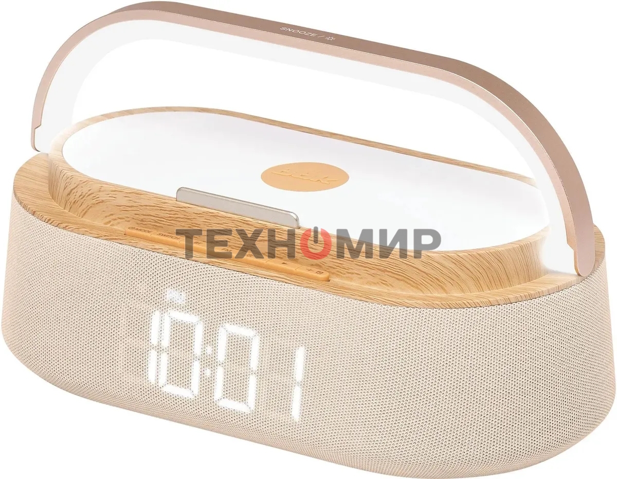 Колонка портативная BBK BTA2010 бежевый 10W 1.0 BT 10м 1800mAh (BTA2010 (BG))