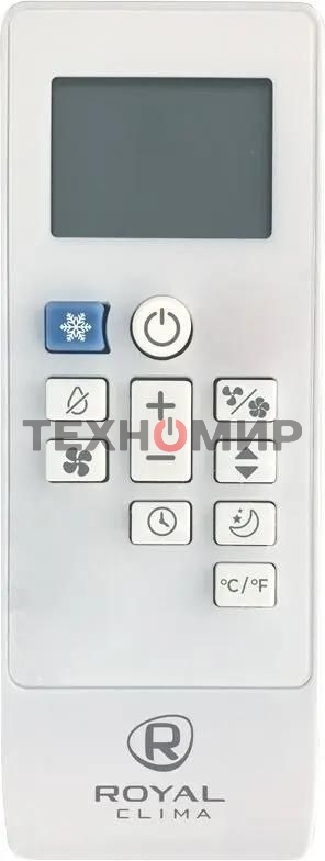 Мобильный кондиционер Royal Clima RM-ST39CH-E 13000 BTU, 39 м², 54 дБ, охлаждение, осушение, белый