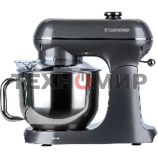 Миксер планетарный Starwind SPM4171 1200 Вт, серебристый
