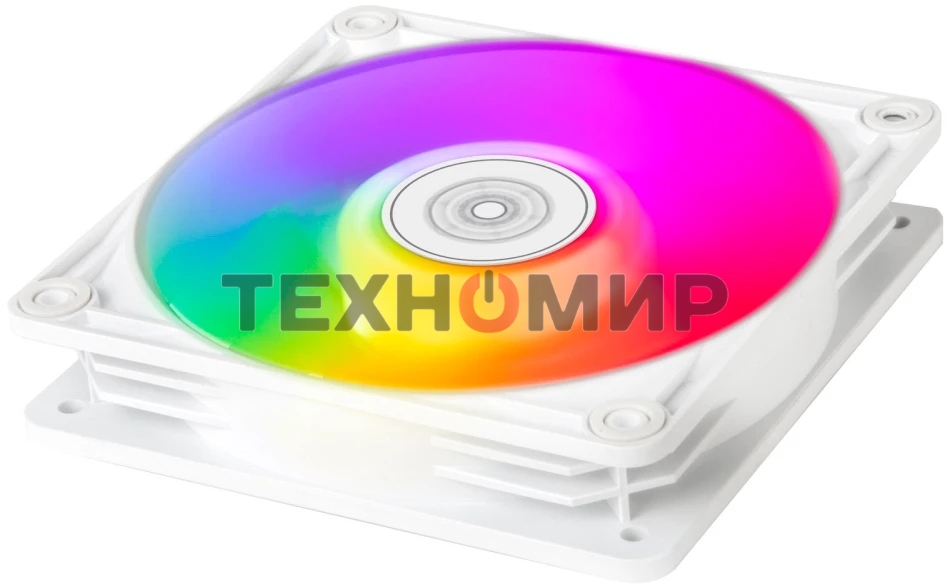 Вентилятор для корпуса Silverstone VISTA 120 ARGb белый, 120 мм, 2000 об/мин, 30.6 дБ, 4 pin