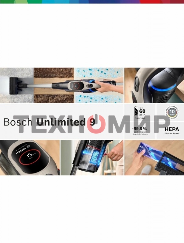 Пылесос вертикальный Bosch BCS931GAC