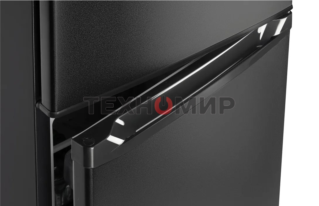 Холодильник Nordfrost NRT 144 232 черный двухкамерный 262/68 л морозилка сверху, капельная система