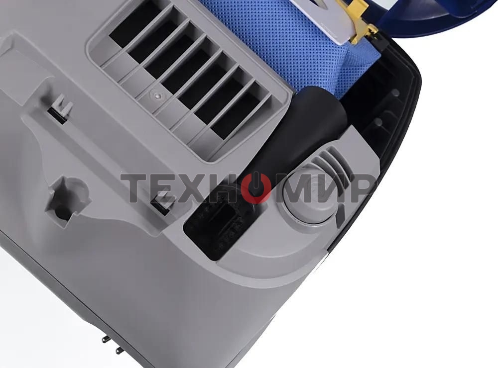 Пылесос Samsung VCC4140V3A синий, 320/1600 Вт, уборка сухая, пылесборник мешок 3 л