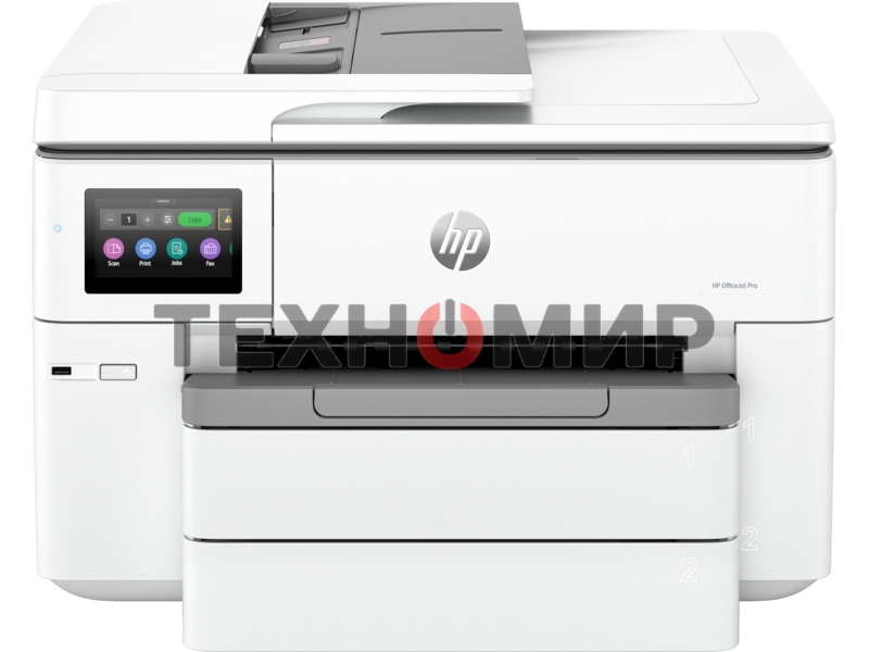 МФУ струйное HP OfficeJet Pro 9730 (537P5C), A3, цветной, печ. 22 стр/мин., 1200x1200 dpi, USB, Wi-Fi, Ethernet RJ-45