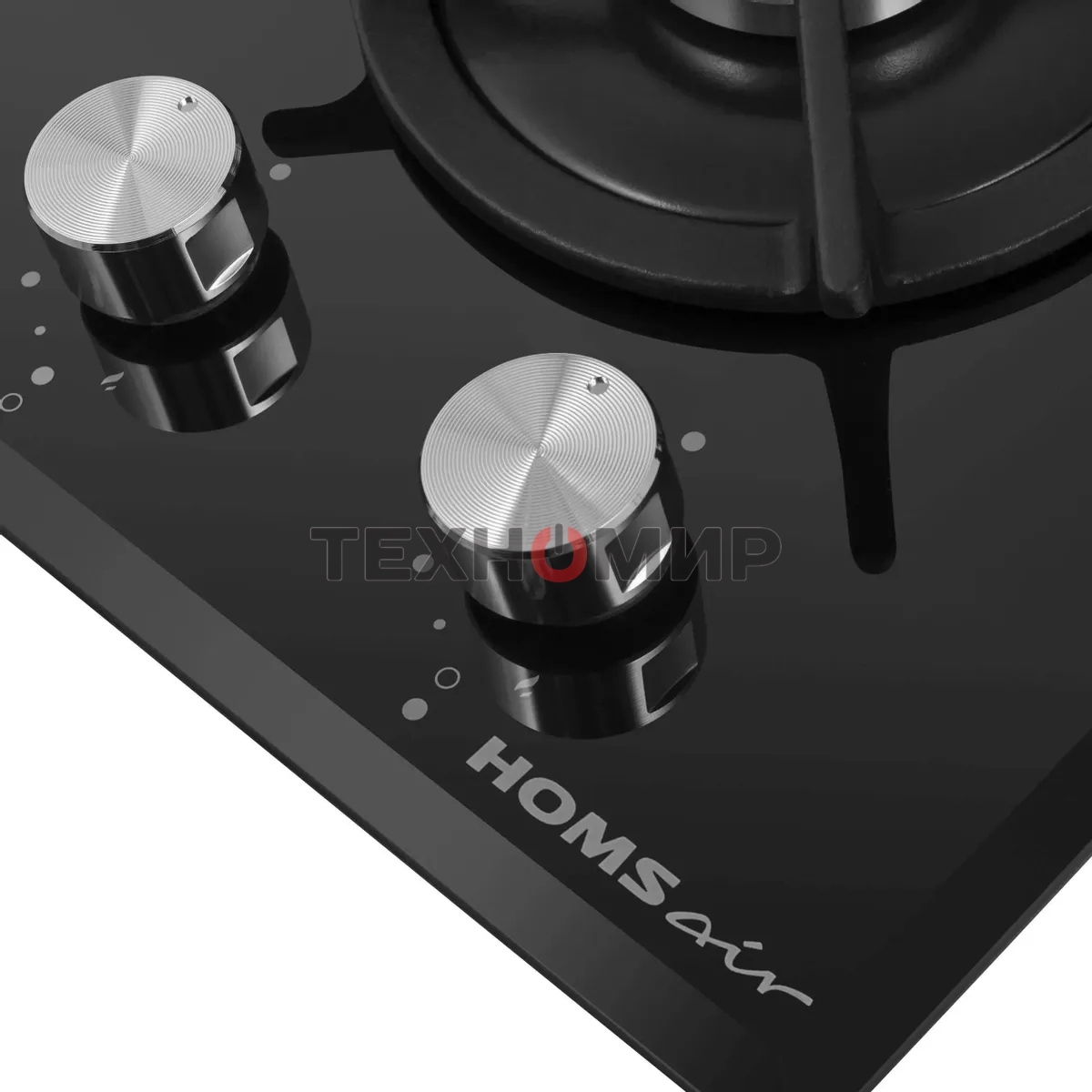 Газовая варочная панель HOMSair HGG321BK независимая, черный
