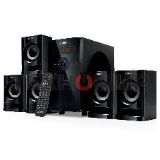 Компьютерная акустика SVEN АС HT-201, черный (80 Вт, Bluetooth, пульт, дисплей, FM, USB, SD)