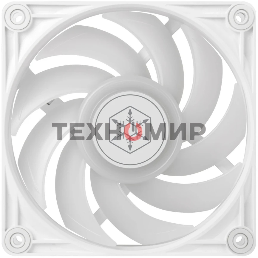 Вентилятор для корпуса Silverstone VISTA 120 ARGb белый, 120 мм, 2000 об/мин, 30.6 дБ, 4 pin