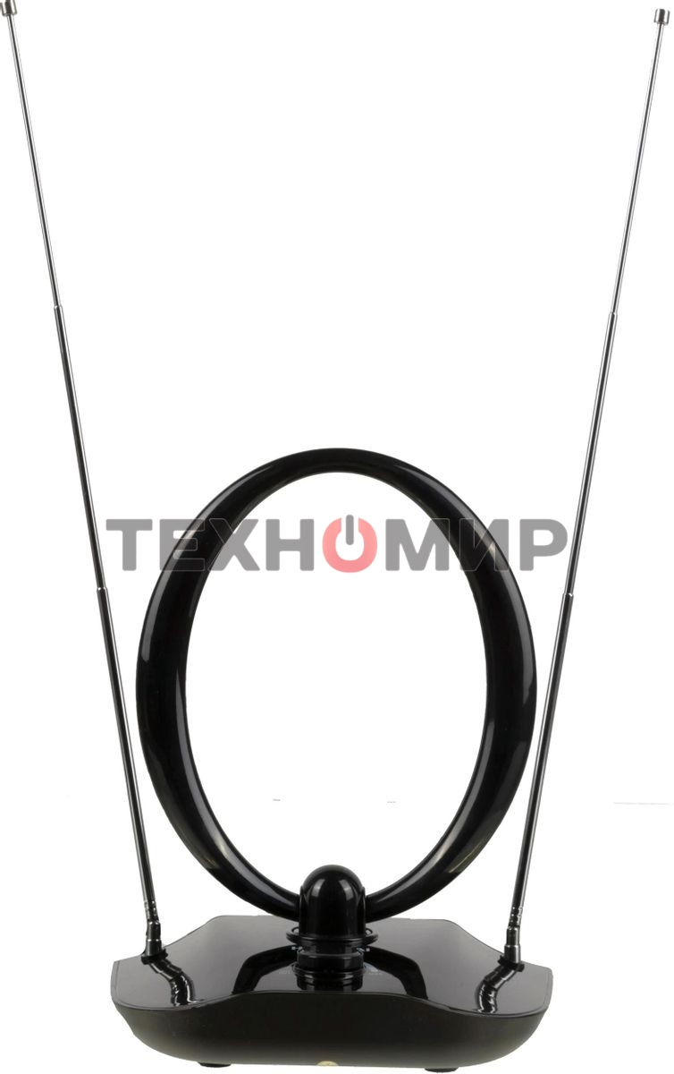 Антенна телевизионная Hyundai H-TAI400 30дБ активная черный