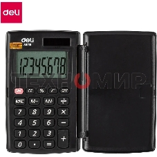 Калькулятор карманный Deli E39219 серый 8-разр.