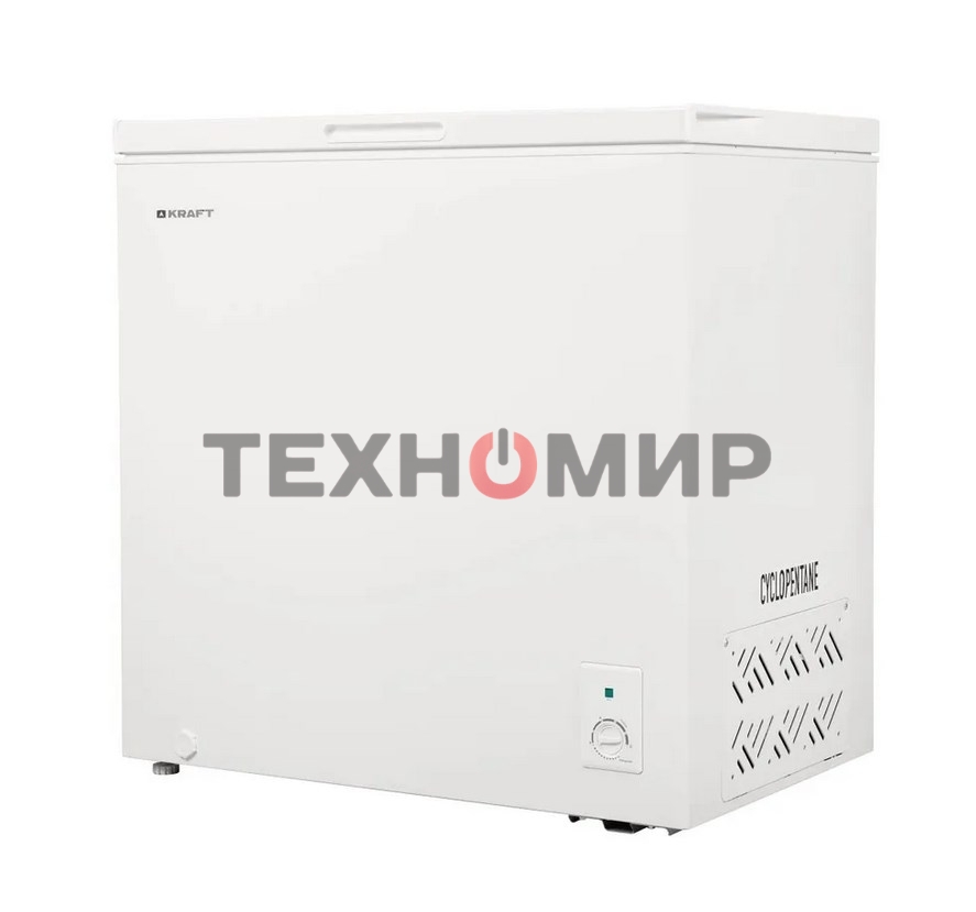 Морозильный ларь Kraft BD(W)-230RX, белый, 214л