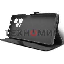 Чехол (флип-кейс) BoraSCO для Xiaomi Redmi Note 12 Pro+ 71757 черный