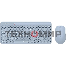 Комплект клавиатура+мышь A4Tech FStyler FG3200 Air2 беспроводной, USB, 2000 DPI, синий