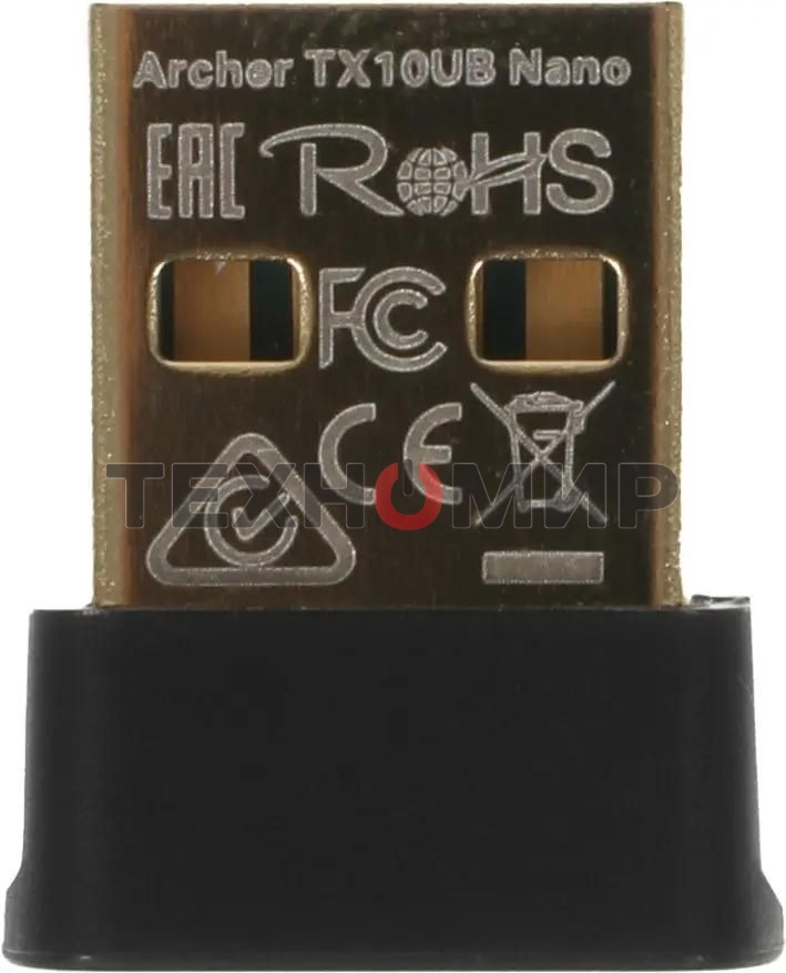 Двухдиапазонный беспроводной нано-USB-адаптер с поддержкой Bluetooth TP-Link Archer TX10UB Nano