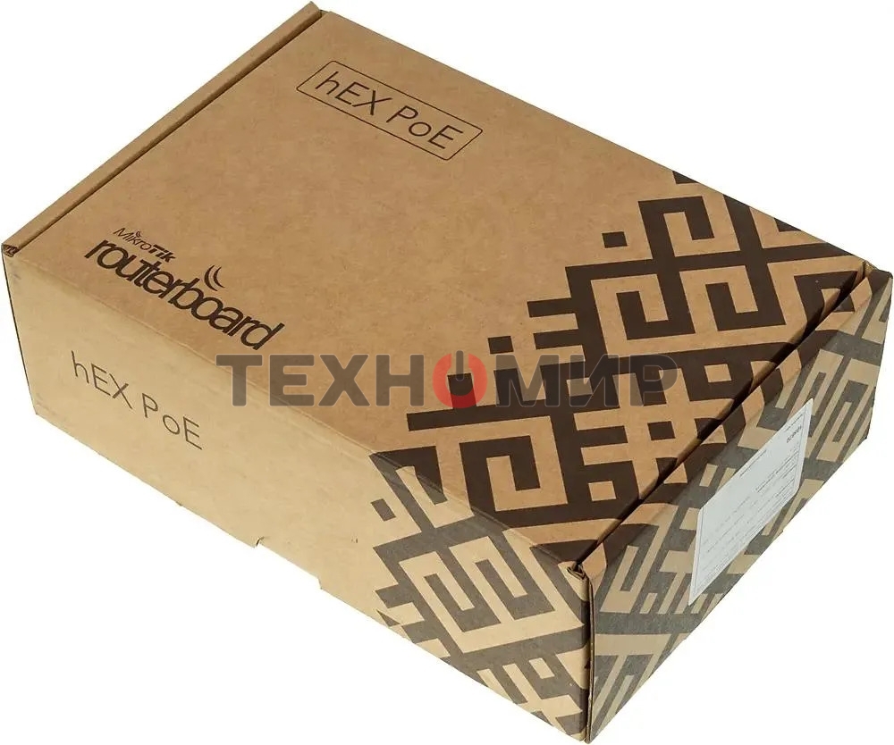 Маршрутизатор 10/100/1000M 5PORT HEX POE RB960PGS MIKROTIK