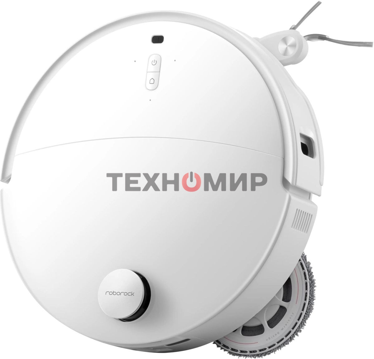 Пылесос-робот Roborock Qrevo EdgeT 60Вт белый (в компл.:1мешок)