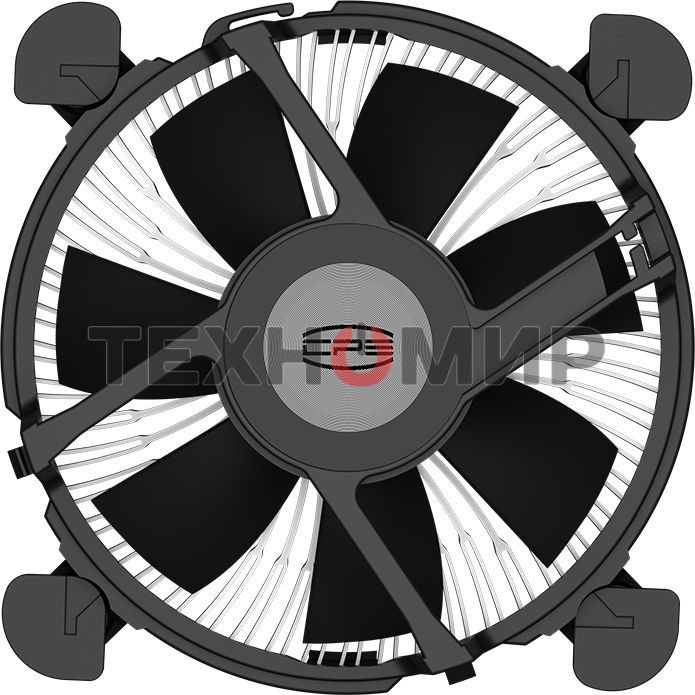 Устройство охлаждения (кулер) PcCooler R94-V2 Soc-1700/1851 4-pin Al 65W 158gr Ret (R94V2-XXNIXX-GL)