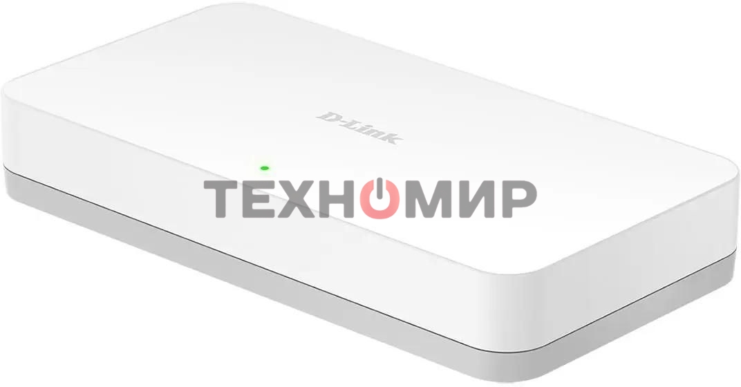 Коммутатор неуправляемый D-Link DGS-1008A/F1A с 8 портами 10/100/1000Base-T (465291)