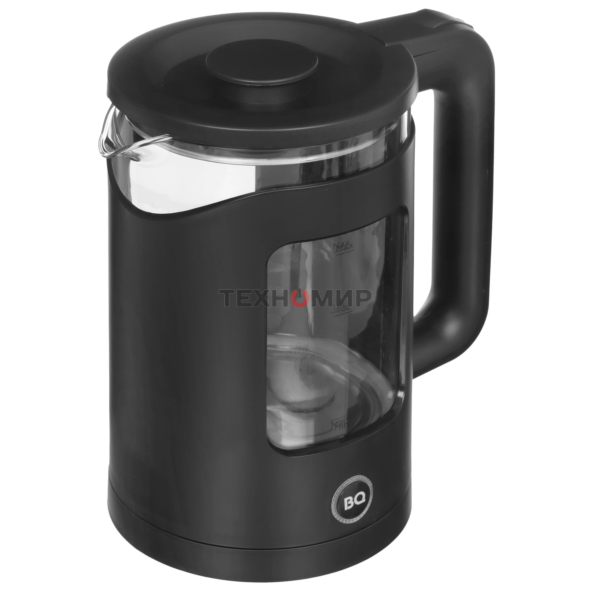 Чайник электрический BQ KT2000G черный. Мощность: 1500 Вт, Максимальный объем: 1.5 л