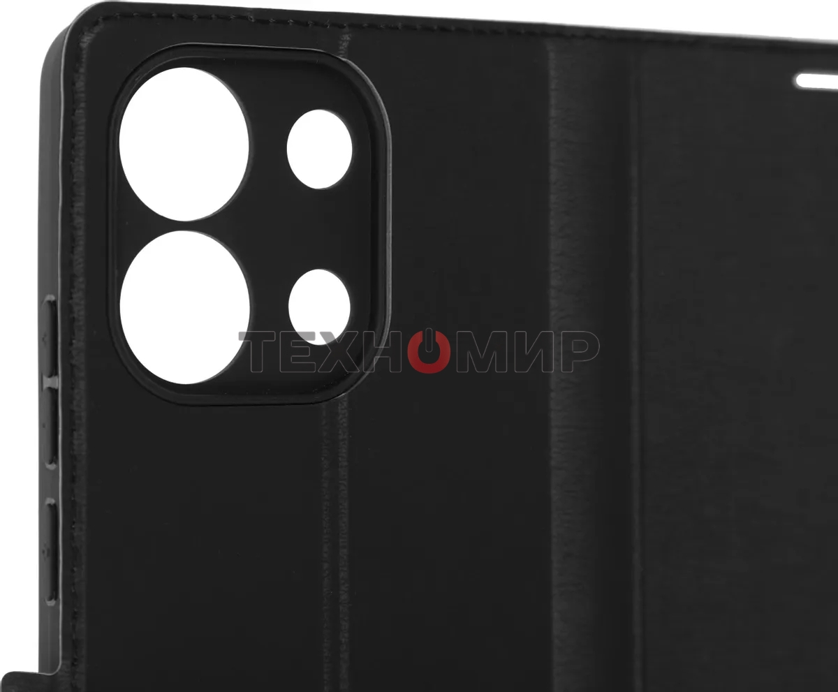 Чехол (флип-кейс) BoraSCO для Xiaomi Redmi Note 13 4G Book Case черный (72993)