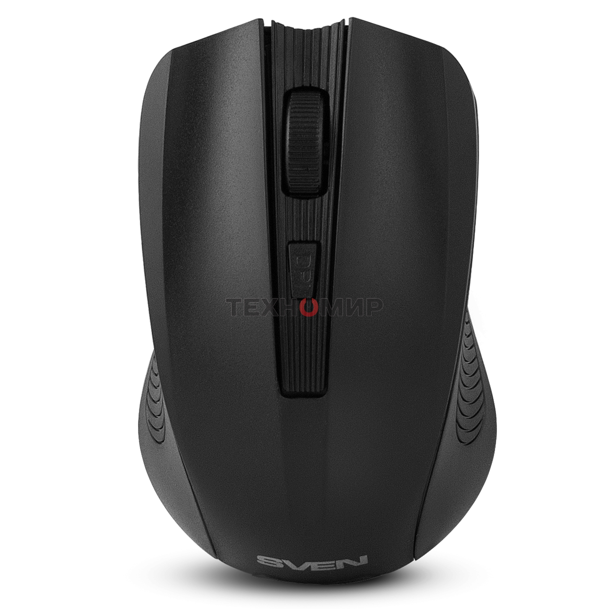 Мышь беспроводная SVEN RX-400W черный, 1400 dpi, радиоканал, USB, кнопки - 4
