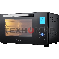 Мини-печь Hyundai MIO-HY096 28 л, 1600 Вт, черный