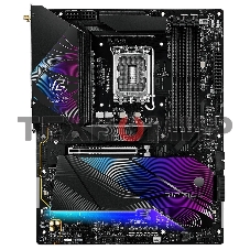 Материнская плата ASRock Z890 Riptide WiFi, LGA 1851, Intel Z890, 4xDDR5, 4xSATA, 5xM.2, 1xPCIe 5.0 x16, 1xPCIe 4.0 x16, 1xPCIe x1, 2xUSB-C Thunderbolt 4, 4xUSB-A 3.2 Gen 1, 1xUSB-A 3.2 Gen 2, 1xHDMI, 1x2.5Gb LAN, 4x3.5 мм, 7.1, ATX