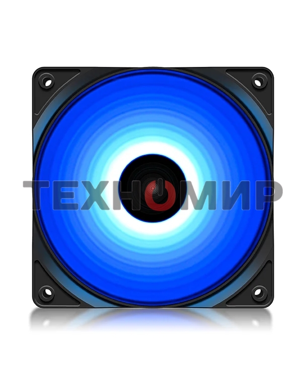 Вентилятор для корпуса DEEPCOOL RF120B черный, 120 мм, 1300 об/мин, 21.9 дБ, 3 pin