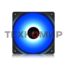 Вентилятор для корпуса DEEPCOOL RF120B черный, 120 мм, 1300 об/мин, 21.9 дБ, 3 pin