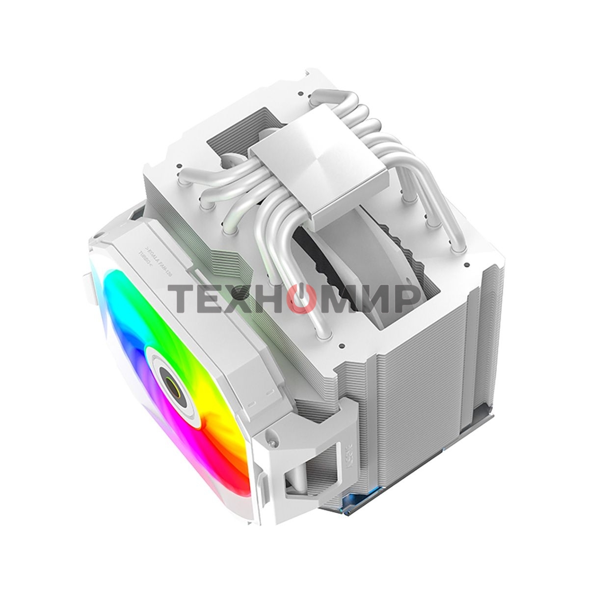 Кулер для процессора Alseye i600-W белый, 120 мм, алюминий/медь, 2300 об/мин, 37.8 дБ, 4 pin, 265 Вт, 160 мм