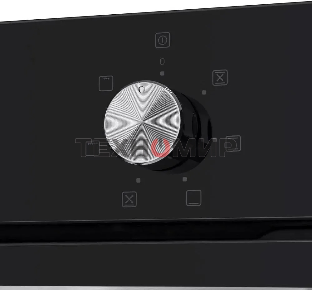 Духовой шкаф электрический встраиваемый HOMSair OEF451BK черный