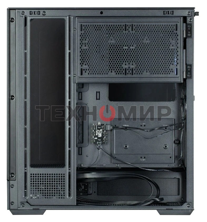 Компьютерный корпус ZALMAN P40 Prism Plus, ATX, черный, WINDOW, 3xCombo (3.5'' or 2.5